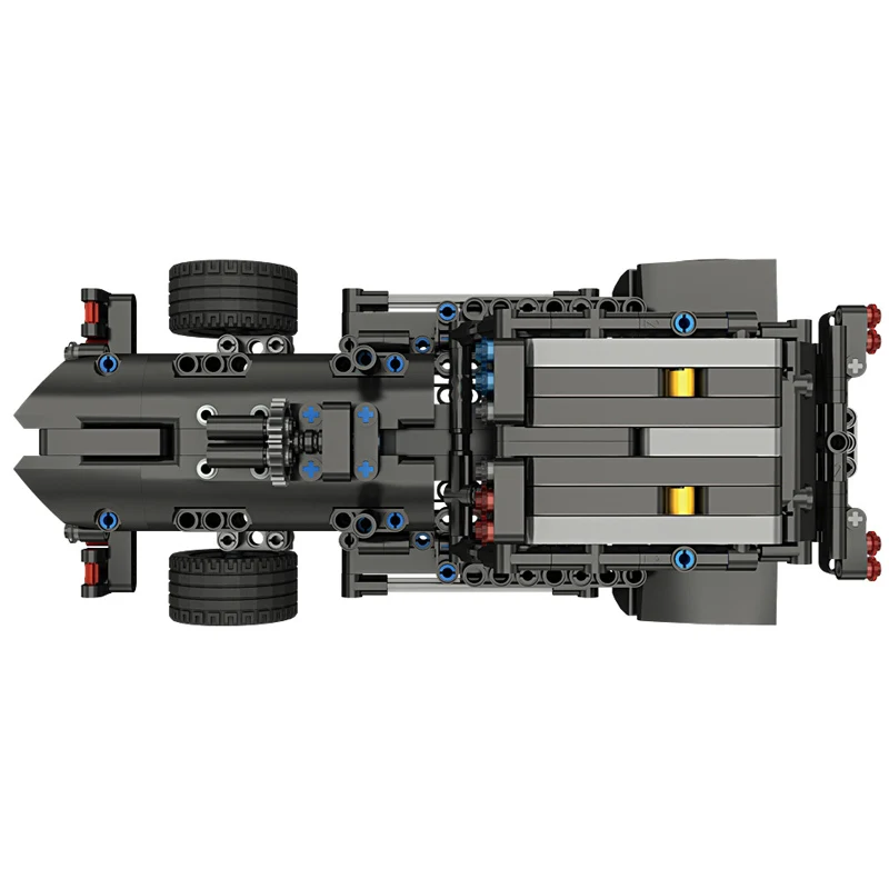 464 pcs RC Robot Car SWAT Command Car DIY Assemble Bricks 2.4G Wireless Remote Control Car Building Block Smart Modular Toys Car