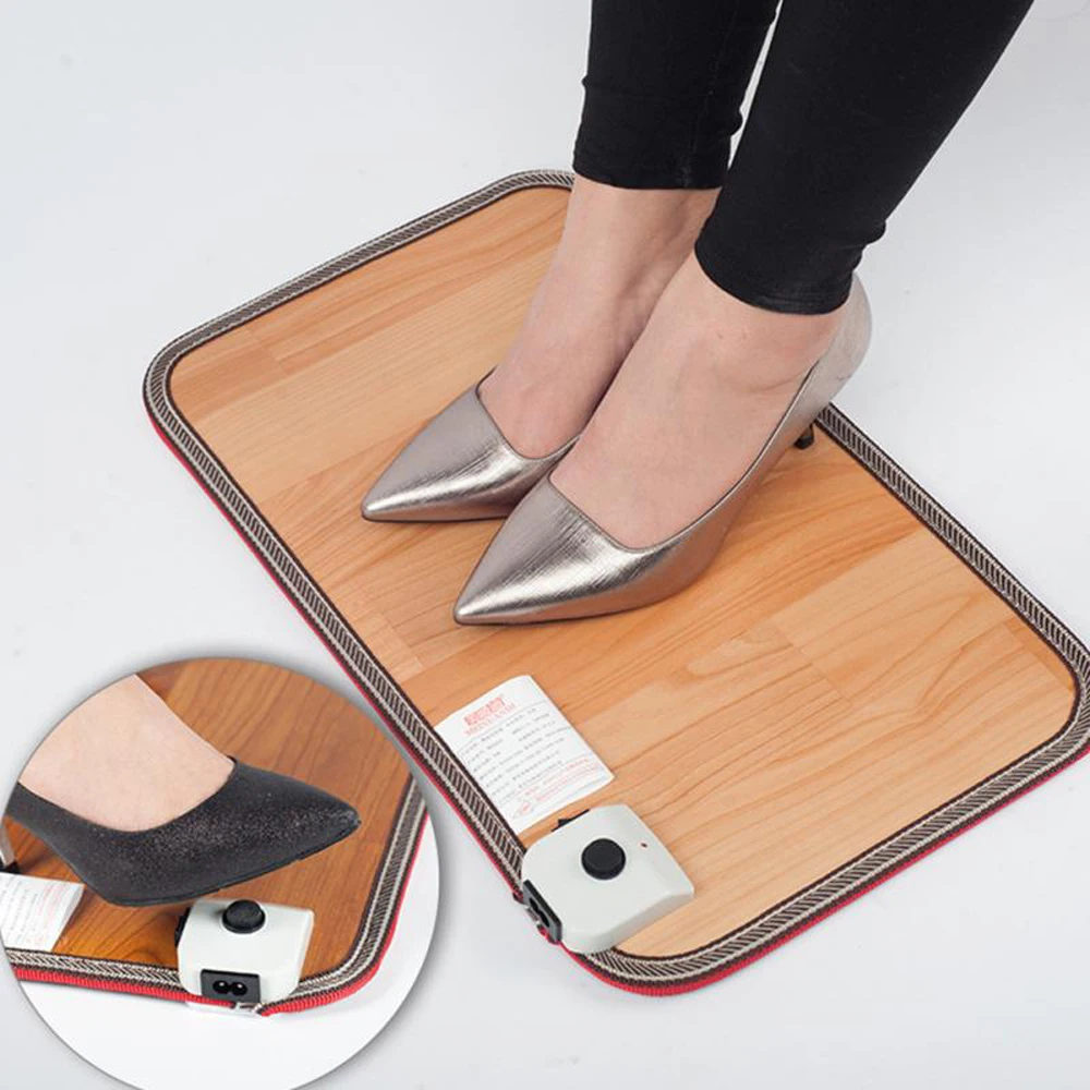 1 шт. 50*30 см грелка для ног регулируемая температура Электрический ...