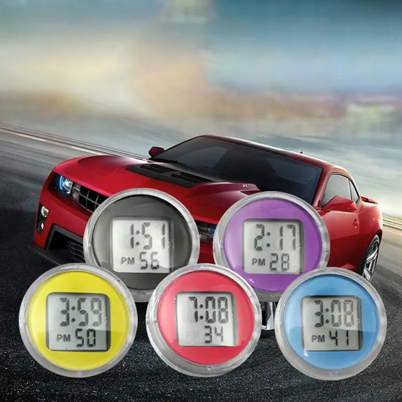 1Pcs Car Ornaments Durable Digital Car Ornaments Digital LCD Display Car Electronic Clock Thermometer Sticker 1Pcs Car Ornaments Durable Digital Car Ornaments Digital LCD Display Car Electronic Clock Thermometer Sticker