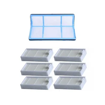 

7Pcs/Set(1xPrimary Filter+6x Efficient Hepa Filter )For Chuwi Ilife V5 V5S V3 V3S V5 Pro V50 V55 X5 Robot Vacuum Cleaner Parts