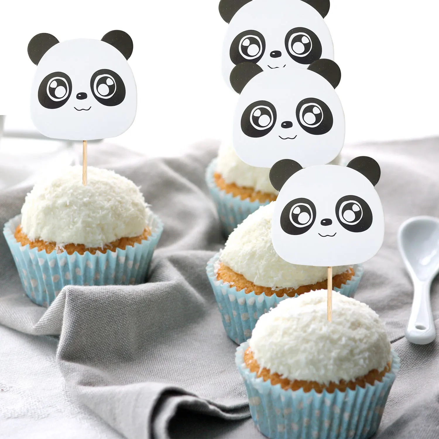 6pcs/set Cupcake Topper Panda Party Decorations For Birthday Party Decorations Kids Birthday Supplies First Birthday Decorations
6pcs/set Cupcake Topper Panda Party Decorations For Birthday Party Decorations Kids Birthday Supplies First Birthday Decorations