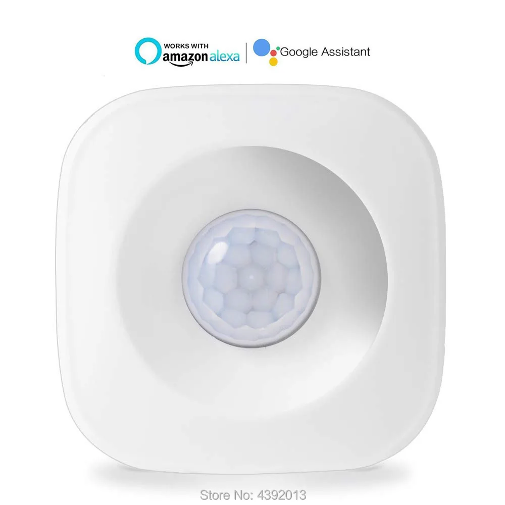 

Smart life Infrared Motion Sensor PIR Detector Switch Sensitive Home Security Safety Sensor Compatible with Alexa Google Home