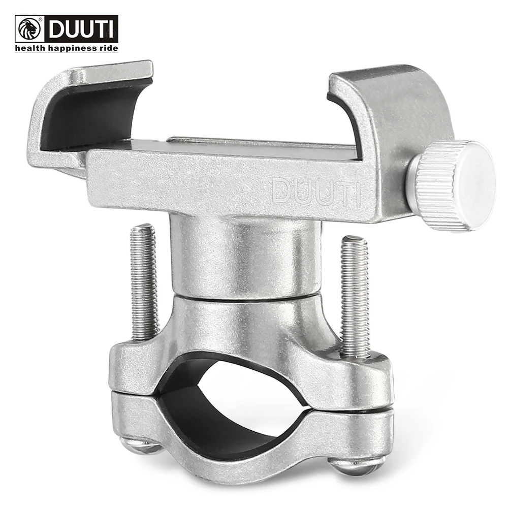 

DUUTI PH-001 Cycling Aluminum Alloy Shockproof Navigation Phone Fixing Bracket Holder Lightweight 360 Degree Rotation