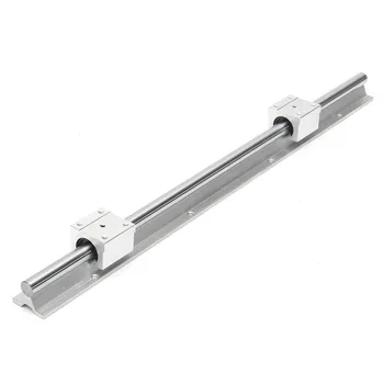 

SBR16 600mm Linear Rail with 2pcs SBR16UU Linear Bearing Blocks Optical Axiss Guide CNC Parts Laser Engraving Printing Machine