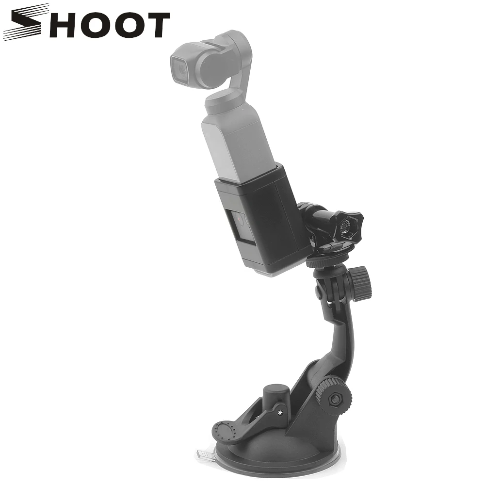 

SHOOT Suction Cup Mount for Dji Osmo Pocket Expansion Bracket with Backpack Clip Tripod Holder for Dji Osmo Pocket Accessories