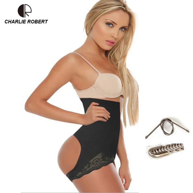 

CR SEXY Body Shapers High Waist Brief Butt Lifter Underwear Slimming Shaper Women Tummy Control Panties Waist Trainer
