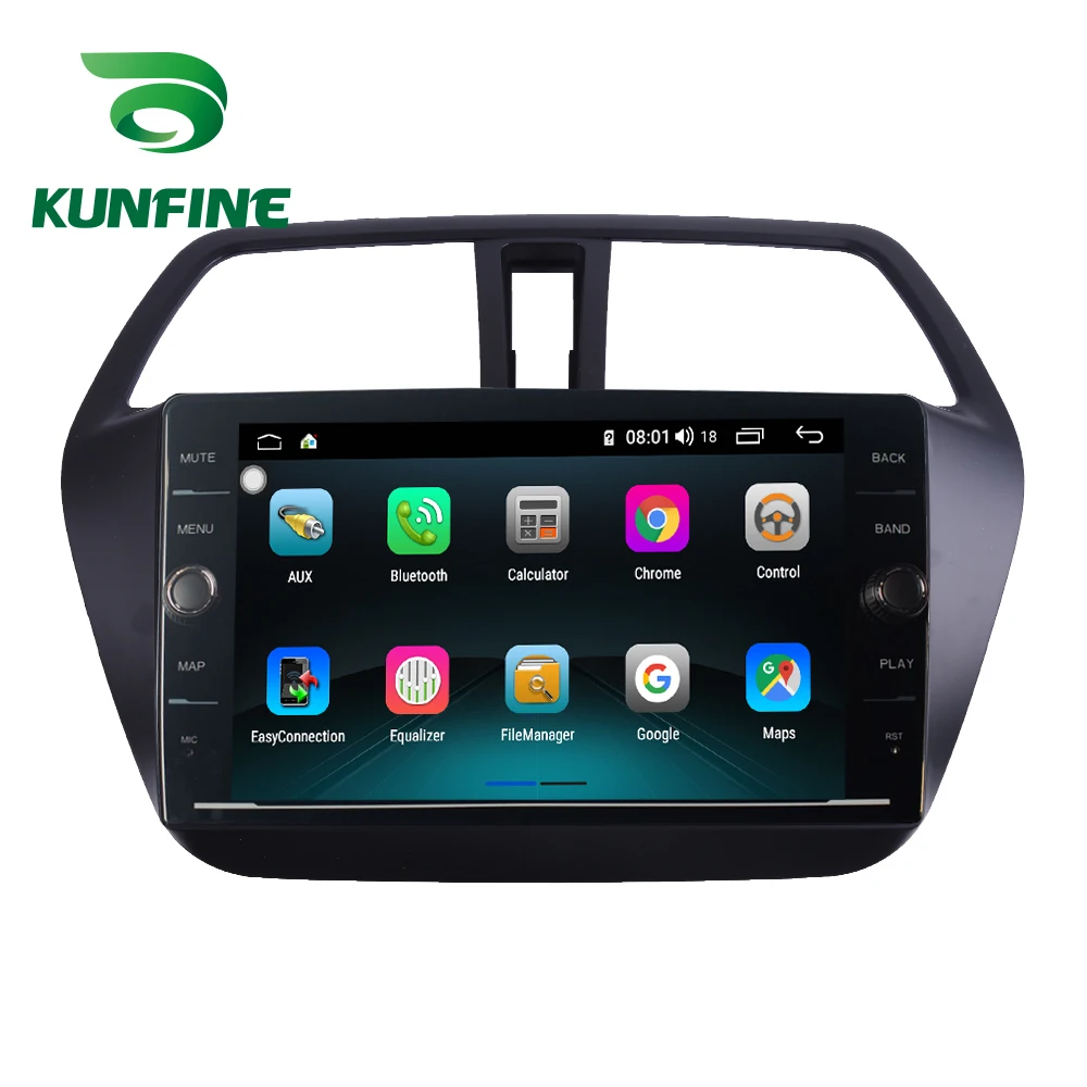 Sale Octa Core RAM 4GB Android 8.1 Car DVD GPS Navigation Player Deckless Car Stereo for Hyundai IX45 2017 Radio Unit Wifi 4G 4