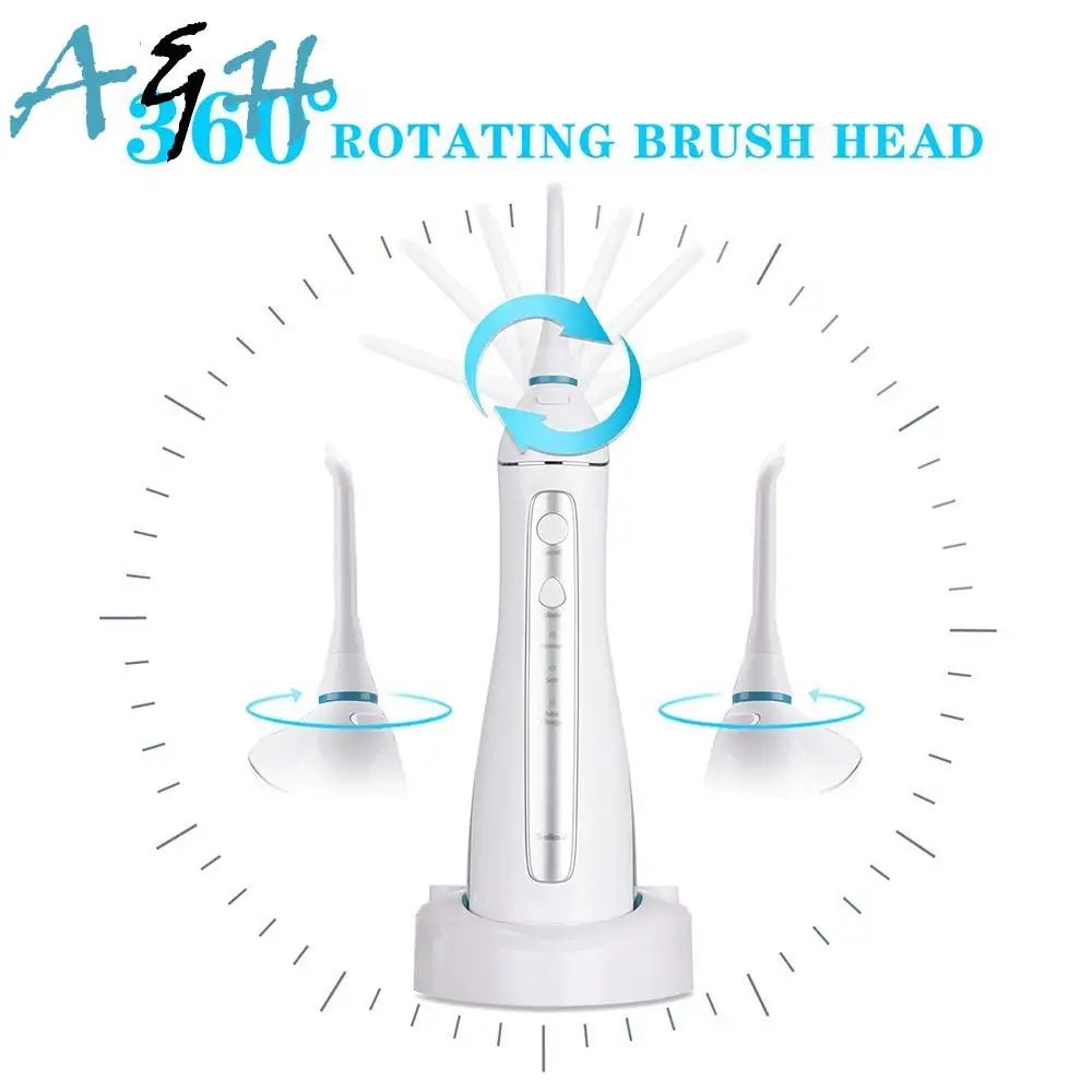 

Travel Flosser Rechargeable for Cordless Adult&Kids With Teeth Case Tank Water Dental Oral Irrigator Portable