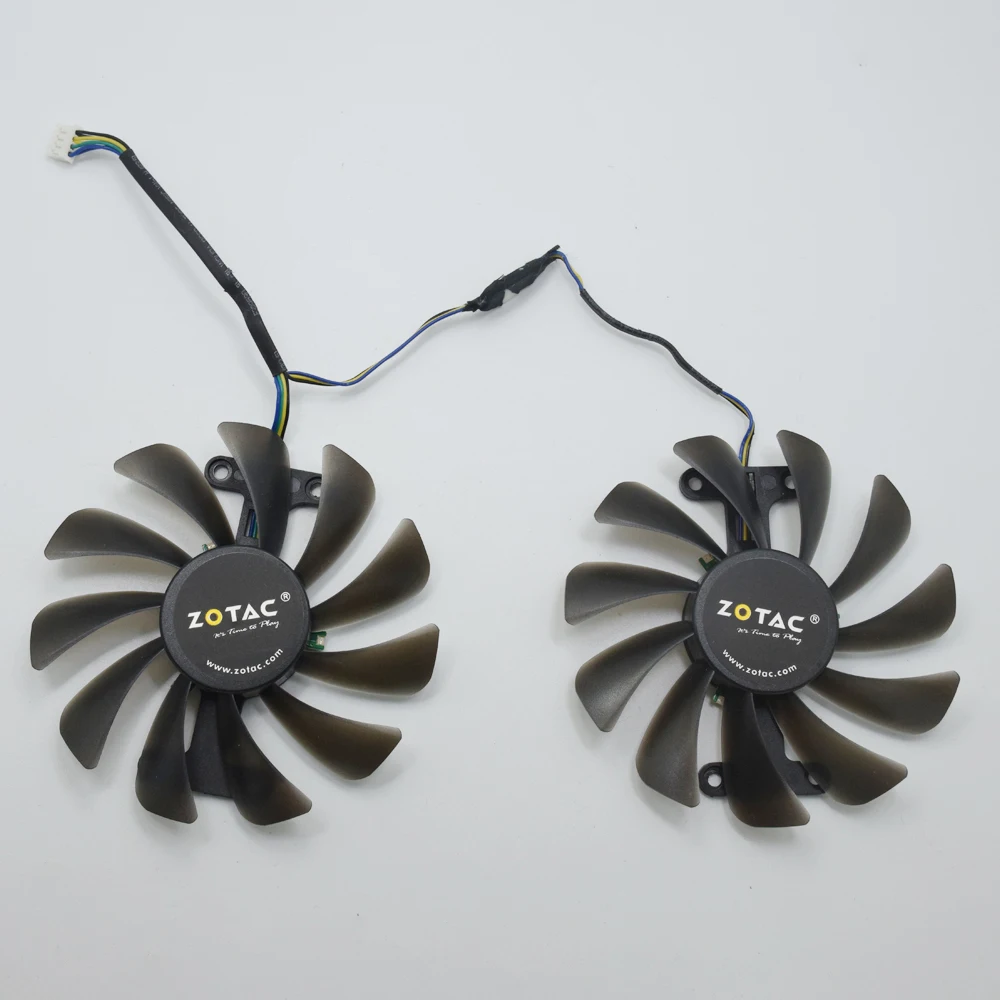 95MM DC 12V GTX 1070 1080 Cooler Fan Replacement For Zotac GTX 1070 AMP