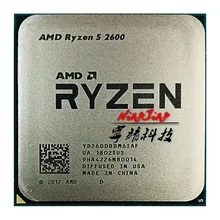 AMD Ryzen 5 2600 R5 2600 3.4 GHz altı çekirdekli oniki çekirdek 65W CPU İşlemci YD2600BBM6IAF soket AM4(China)
