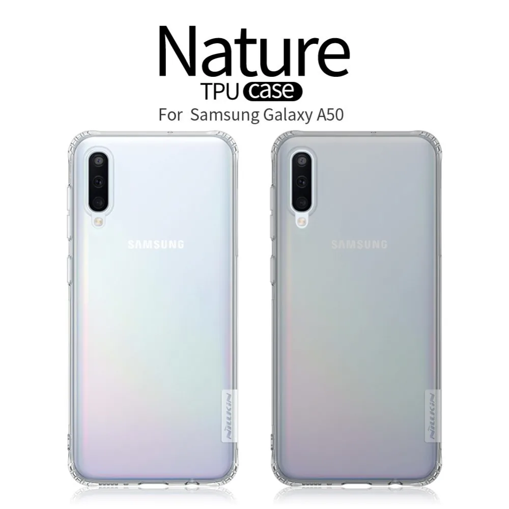 TPU Case For Samsung Galaxy A50 NILLKIN Nature Transparent Silicone Soft Back Cover sfor Samsung A50 Case TPU Case For Samsung Galaxy A50 NILLKIN Nature Transparent Silicone Soft Back Cover sfor Samsung A50 Case