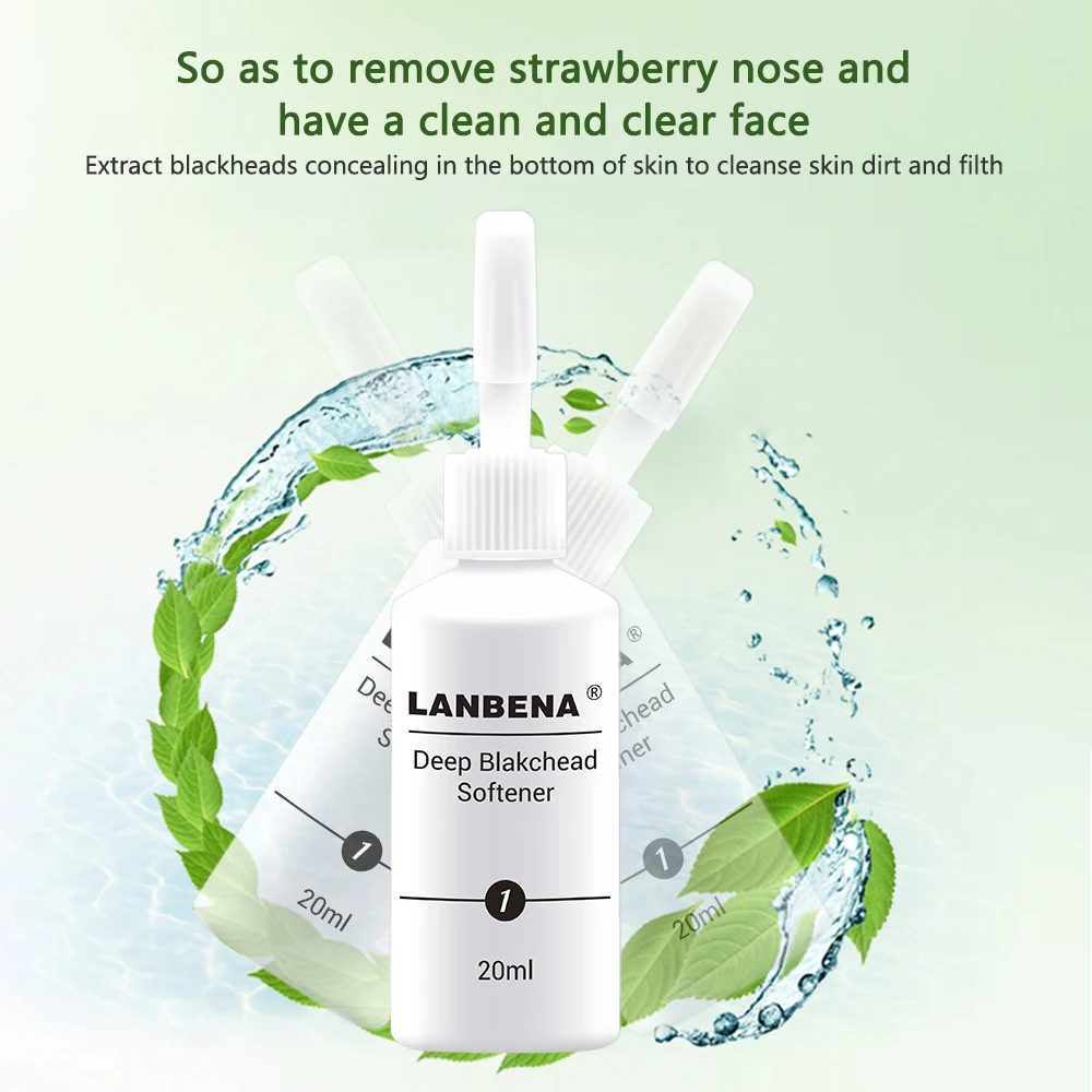 Clearance Sale Lanbena Deep Blackhead Softener Blackhead Derived Liquid Nose Black Head Remover Acne Treatment Skin Care 20ml Clearance Sale Lanbena Deep Blackhead Softener Blackhead Derived Liquid Nose Black Head Remover Acne Treatment Skin Care 20ml