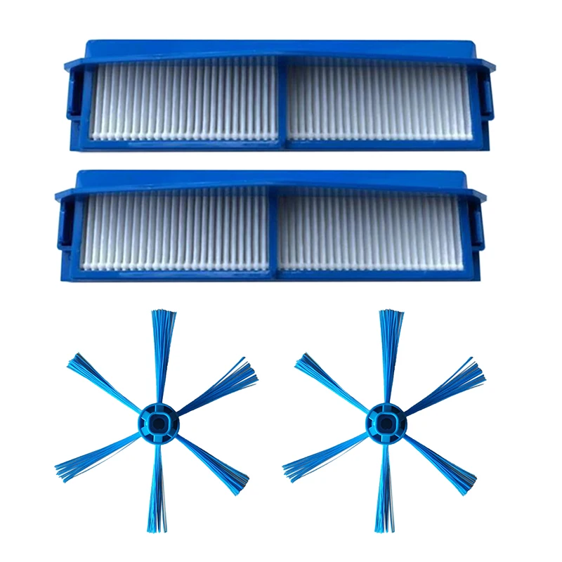 

Side Brush+Filter Mesh Set For Philips FC8007 FC8792 FC8794 FC8796 Vacuum Clean