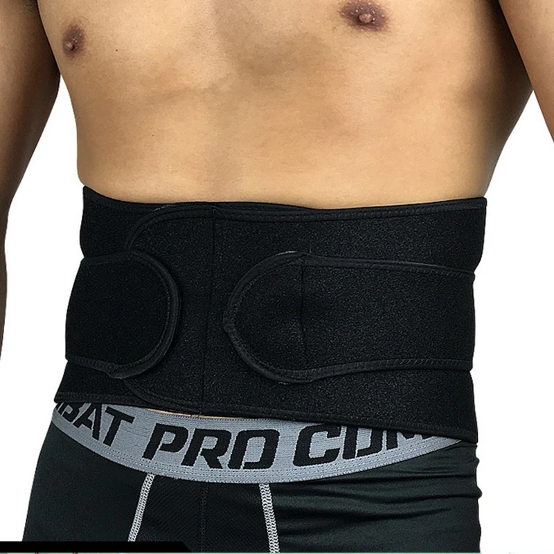 

Adjustable Therapy Waist Belt Lumbar Support Back Waist Support Brace Double Banded Belt Protective Gear Squat aja lumbar