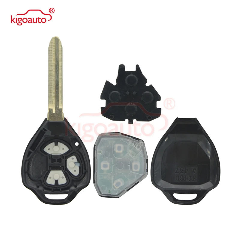 Kigoauto DENSO HYQ12BBY дистанционный ключ TOY43 3 кнопки для Toyota Camry Corolla Автомобильный 2006 2007