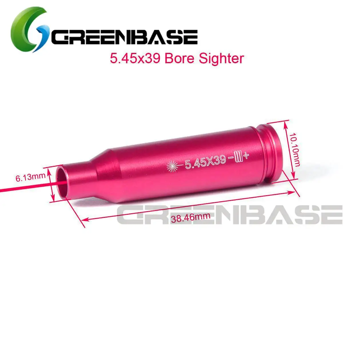 

5.45X39 Cartridge Laser Bore Sighter Boresighter Red Sighting Sight Boresight Red Copper 5.45X39 Hunting Laser Red Copper