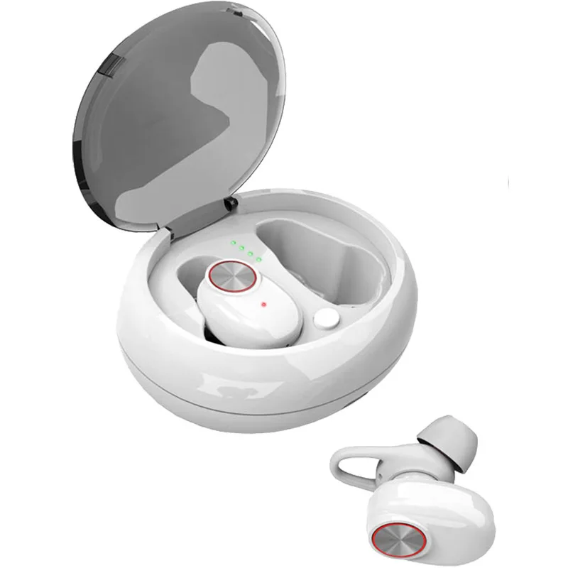 

Portable Q5 TWS Dual Earphone Bluetooth 5.0 Headphones Stereo Handsfree Wireless Headset Mini Cordless Earbud With Charging Box