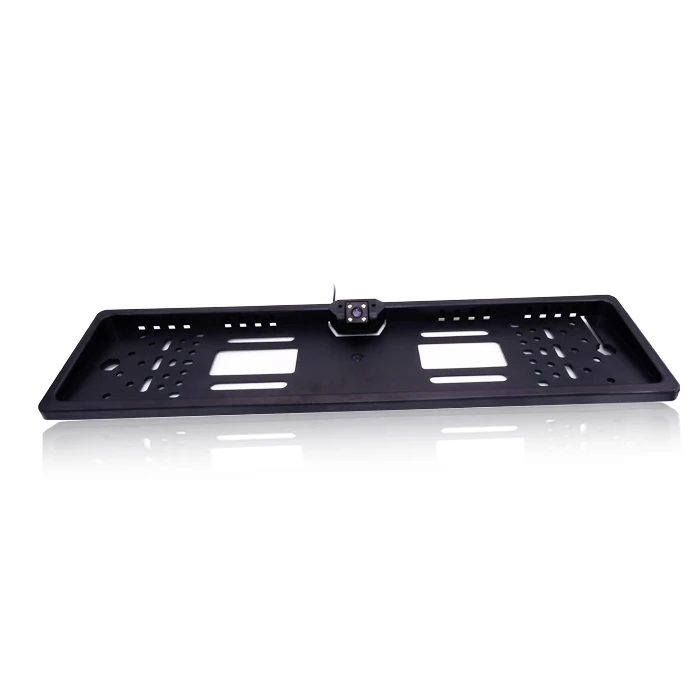 

For CCD HD car rear view camera backup reverse Universal camera European License Plate Frame night visible with LED camera