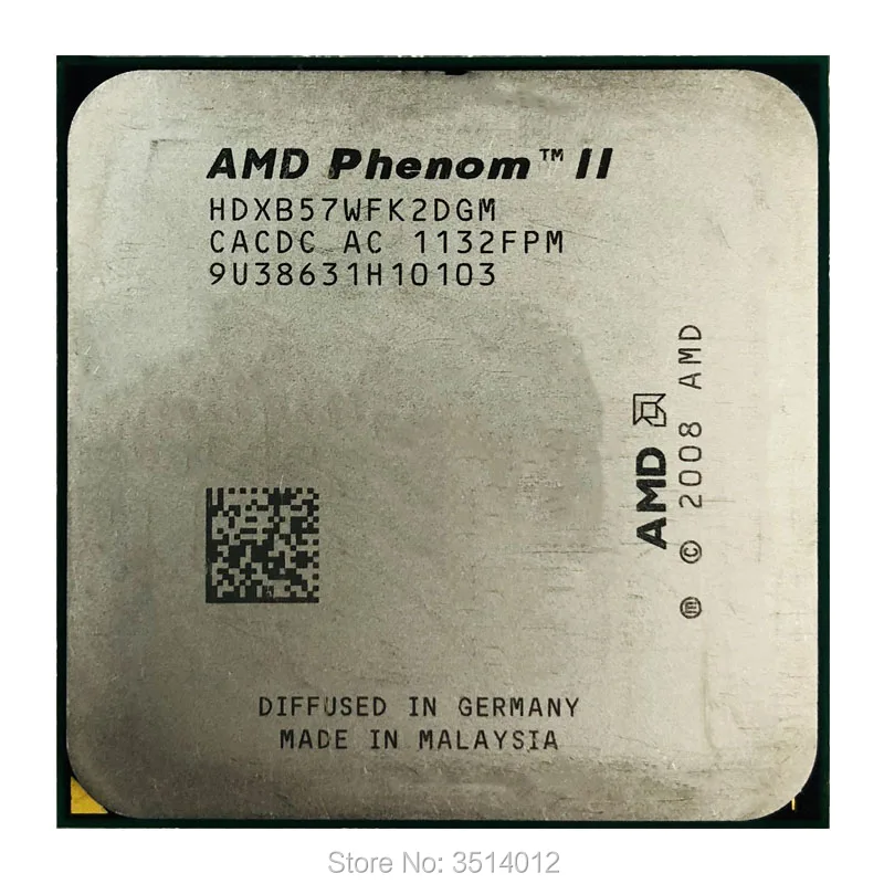 Двухъядерный процессор AMD Phenom II X2 B57 3 2 ГГц HDXB57WFK2DGM разъем AM3 | Компьютеры и офис