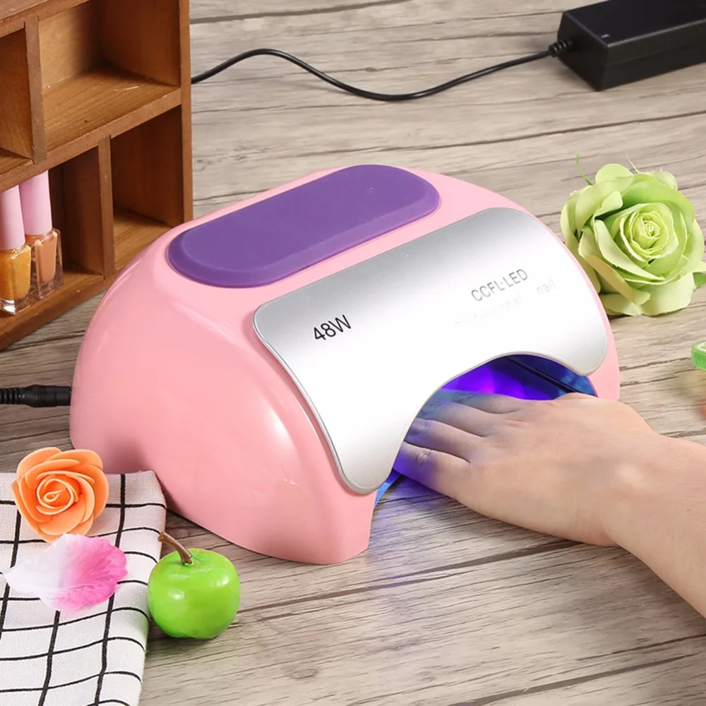 

Clearance! 48W CCFL UV Gel Lamp LED Light Nail Dryer For Curing Nail Polish Gel Nail Art Dryer Auto-induction Nail Manicure
