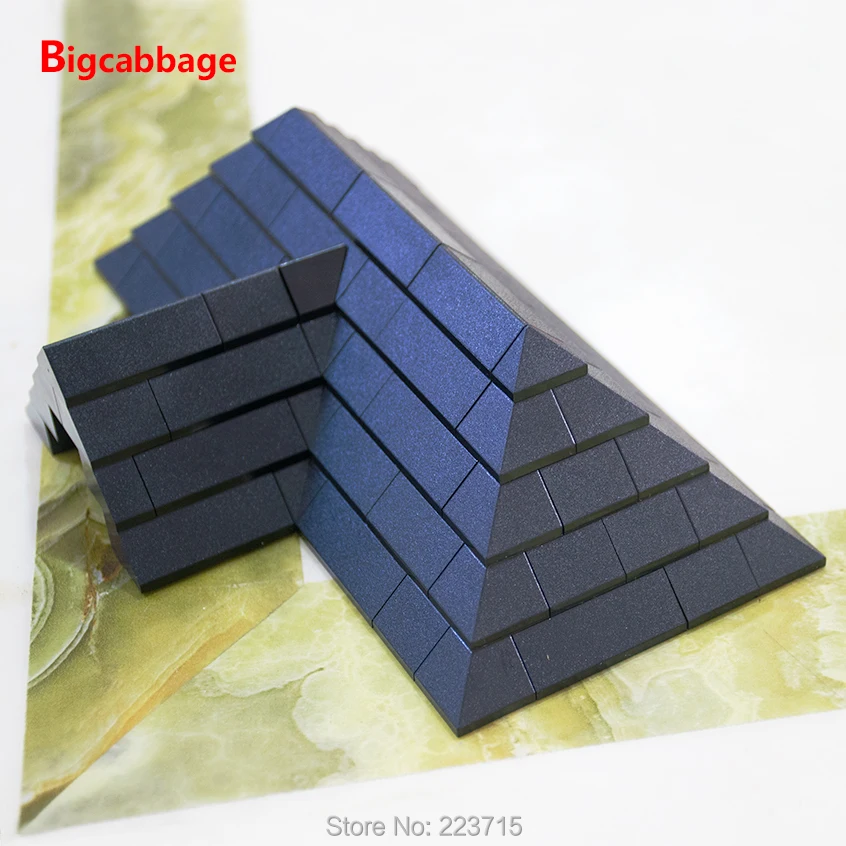 Goedkoop * Dak Tegels pack * baksteen pack DIY enlighten blok baksteen set No 6119 Compatibel Met Andere Assembleert Deeltjes