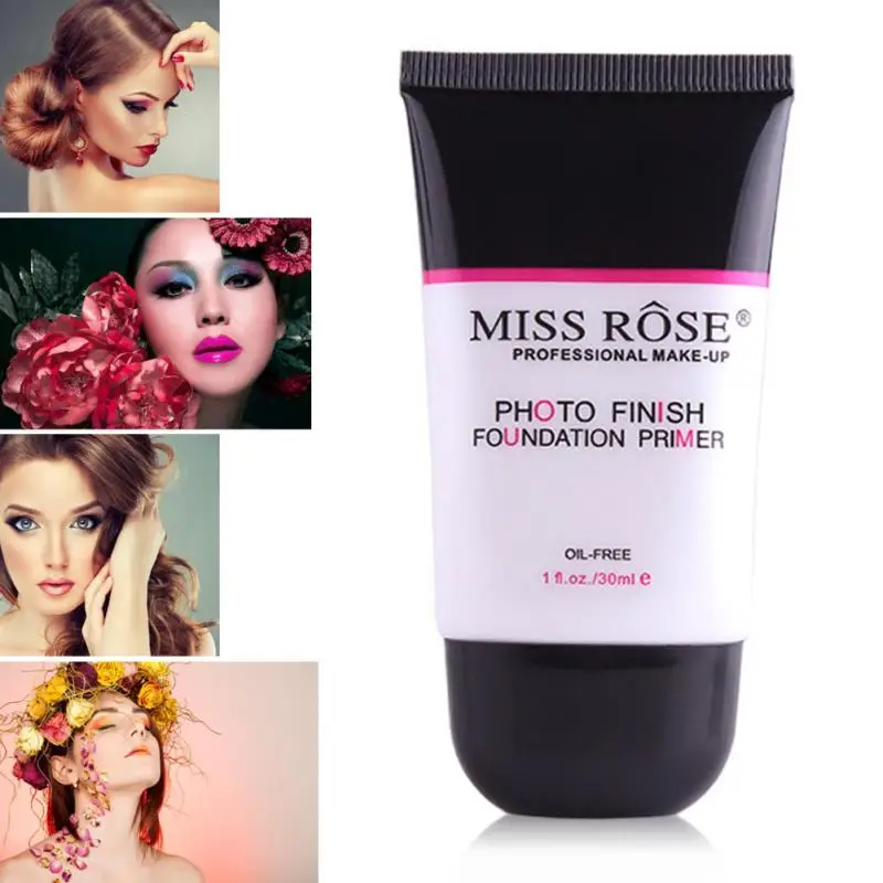 Miss Rose, без масла, макияж, лосьон-основа под макияж, гель, крем, консилер, поры для лица, основа, Maquiagem, гладкий, длинный, увлажняющий