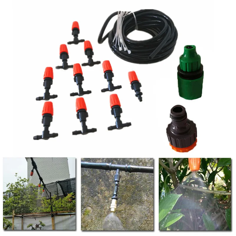 

Adjustable Closable Nozzle Single Outlet Micro Nozzle Atomization Water Spray