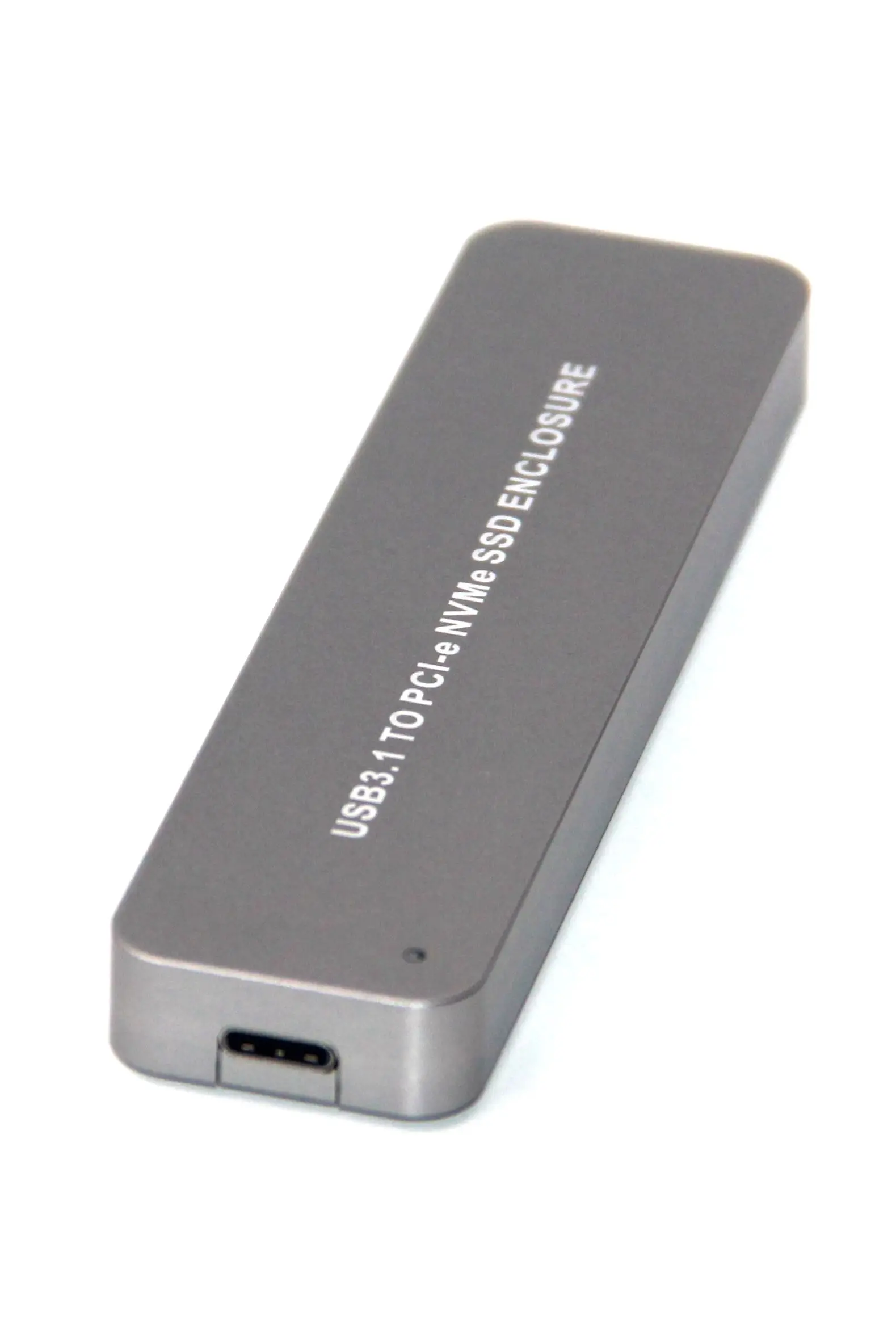 Portátil retráctil tipo C USB 31 a m2 NVME PCIE SSD unidad móvil 10 Gbps aleación de aluminio m2 M