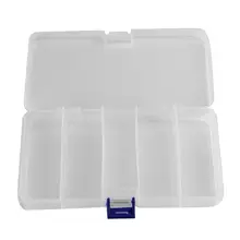 5 контейнер для рыболовных приманок приманки Крючки снасти водонепроницаемый ящик для хранения Чехол