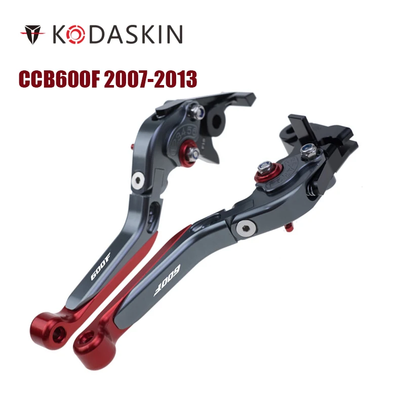 Складной выдвижной тормоз KODASKIN для Honda CB600F 2007 2013|Рычаги веревки и кабели| |