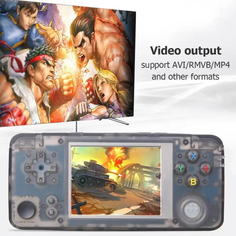 

Retro Handheld Game Console 16GB 3 inch Gaming Player Built-in 3000 Games Portable Children Adult Entertainment Game Machine