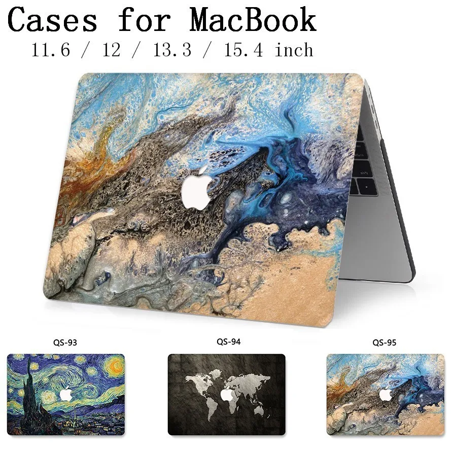 

For Notebook MacBook Bag Laptop Case Sleeve For MacBook Air Pro Retina 11 12 13.3 15.4 Inch With Screen Protector Keyboard Cover