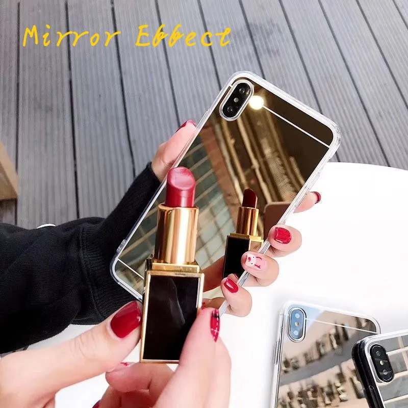 

Soft TPU Silicone Case For Redmi Note 7 6 5 Pro 4X 5A 5Plus 6A Clear Mirror Cover For Xiaomi Pocophone F1 Mi8 Lite 5X 6X A1 A2