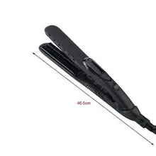 Паровой выпрямитель для волос 2 в 1, щипцы для завивки волос, быстрое выпрямление пара, плоский утюг для салона, щипцы для завивки волос, инструменты для укладки