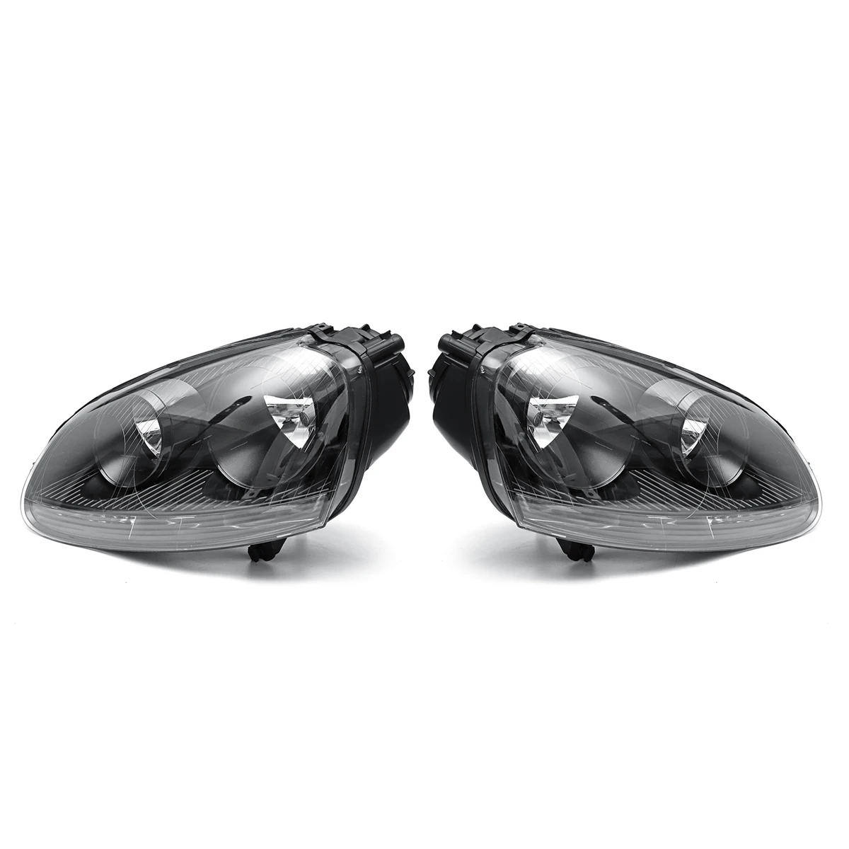 

Pair Left + Right Car Headlights Headlamp for Volkswagen for VW Jetta 2005-2010 Golf Mk5 2006 2007 2008 2009