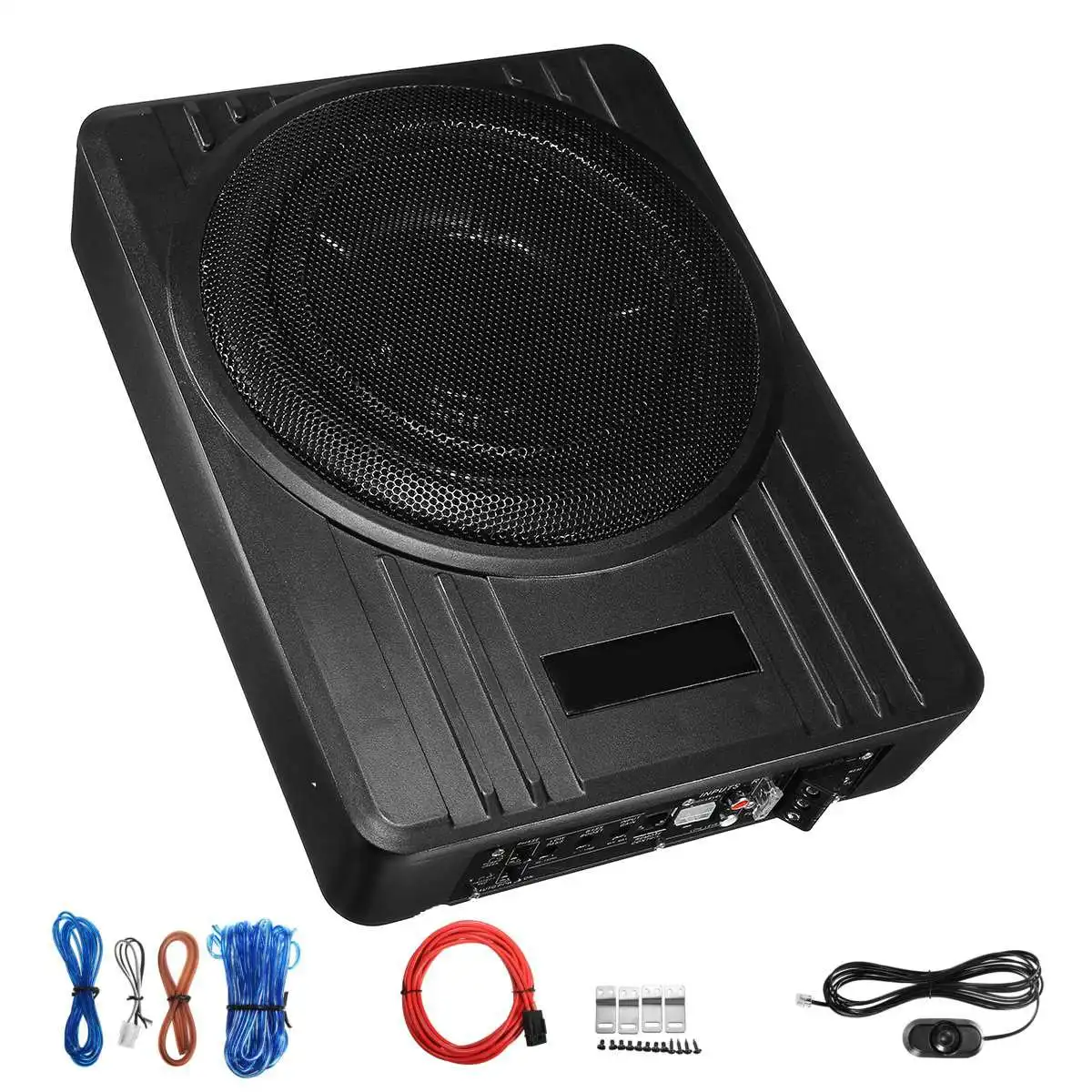 Subwoofer de coche de 10 pulgadas de 600 W, amplificador de coche bajo asiento Delgado, amplificador de coche Supergraves, Subwoofer para coche altavoz de Audio Subwoofer de coche de 10 pulgadas de 600 W, amplificador de coche bajo asiento Delgado, amplificador de coche Supergraves, Subwoofer para coche altavoz de Audio