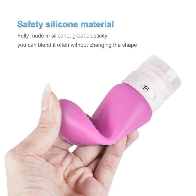 Multi-color Mini Silica Gel Portable Soap Dispenser Women Travel Shampoo Liquid Soap Bottles Toiletries Storage Holder Sets Multi-color Mini Silica Gel Portable Soap Dispenser Women Travel Shampoo Liquid Soap Bottles Toiletries Storage Holder Sets