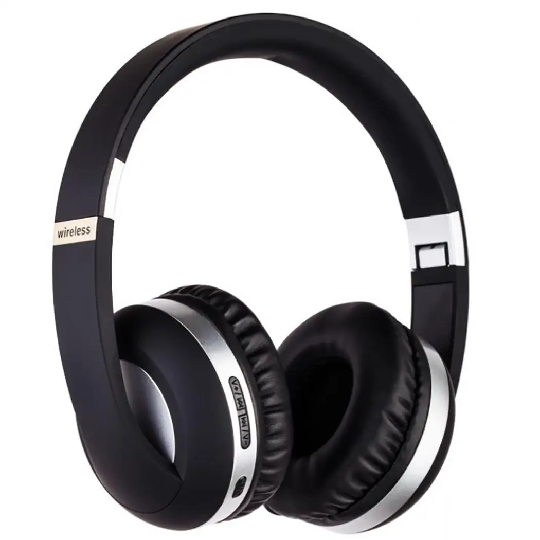 

Multi-function Folding Wireless Headphones Bluetooth Headset Adjustable Earphones With Microphone
