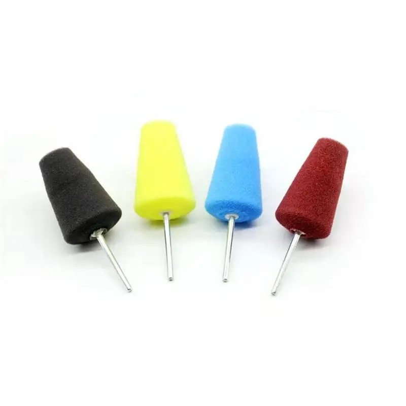 Multifunctional Fine Sponge Cone Polishing Foam Pad Reusable Cone Shaped Sponge Wheel For Automobile Wheels Car Doors And Handle