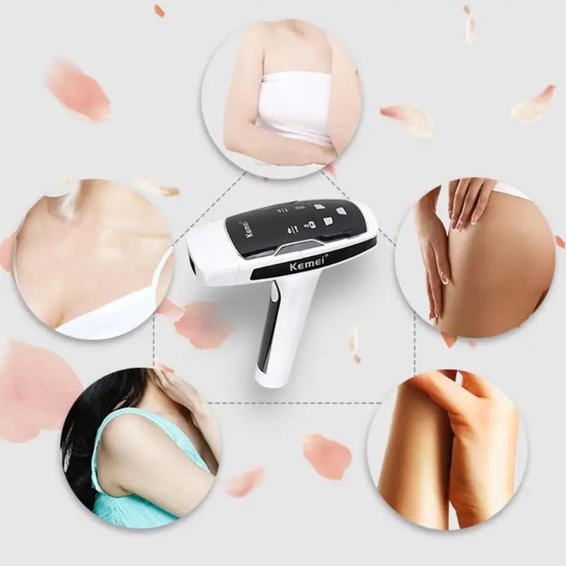 

KEMEI Pro IPL Epilator Hair Removal Machine painless Laser Permanent Bikini Trimmer Electric depilador a laser