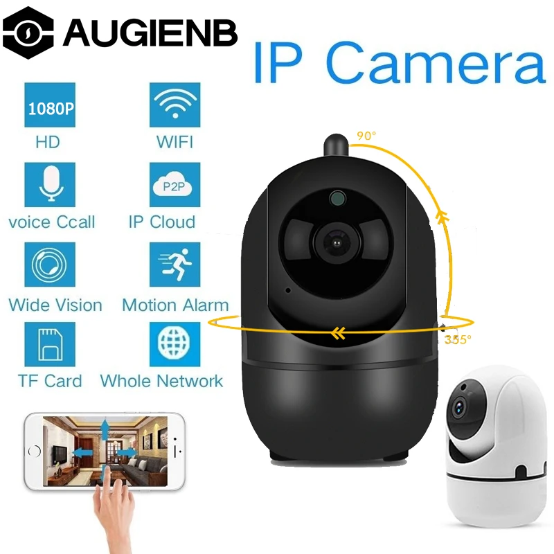 

HD 1080P Wired Wireless Security Wifi IP Camera 3.6mm 2.0MP Lens Night Vision Two Way Audio Smart Home Video System
