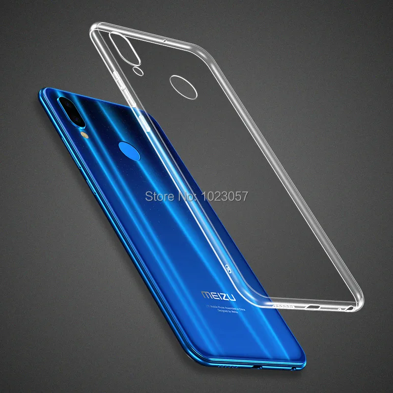 Силиконовый прозрачный Футляр для Meizu Note 9 чехол телефона M923Q 4G LTE мягкий ТПУ 6 2