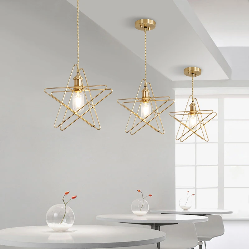 Креативный ресторан E27 подвесной светильник Nordic Modern Pendant Lights Минималистский бар
