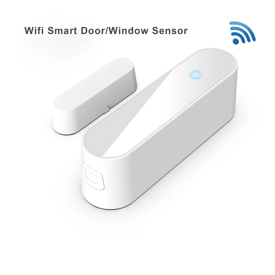 

2.4G WIFI Wireless Smart Window Door Sensor Home Security Detector App Control Support for Amazon Alexa/Google Assistant/IFTTT