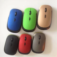 Очень тонкая мышь беспроводной компьютер ПК ноутбук Настольный ультра тонкий USB оптическая беспроводная мышь 2,4G приемник