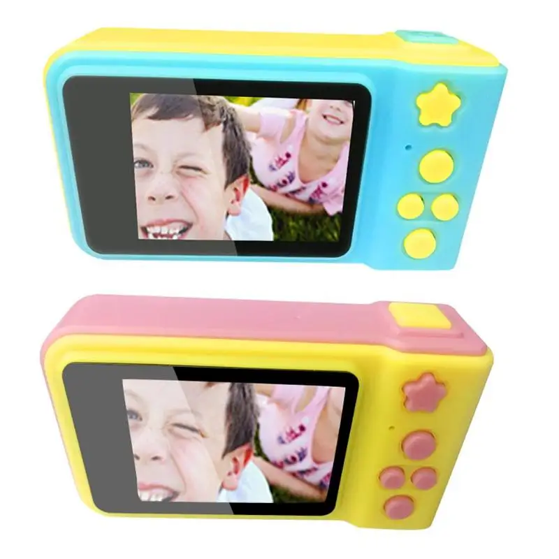 

2.0 inch Mini Digital Camera Cute Cartoon HD 1080P Camcorder Video Recorder Built-in Lithium Battery 400 mAh 2-3 Hours 2.0 Inch