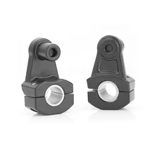 2 шт. зажимы Руля Мотоцикла стояк 12 мм или 28 мм для Suzuki Yamaha Kawasaki BMW Honda алюминиевый сплав мотоцикл бар зажимы