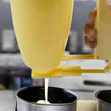 Пластиковый ручной дозатор жидкого теста кекс крем-тесто Воронка Устройство для приготовления мясных шариков домашняя кухня выпечки помощник