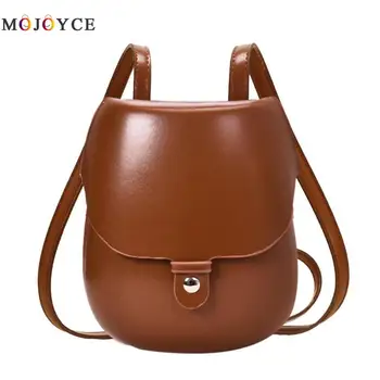

Women Solid Color Satchel Shoulder Bags Simple Leather Small Crossbody Bag for Women Bolsos Mujer