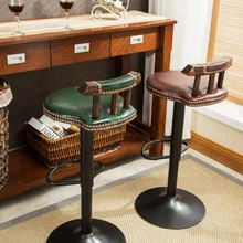 Стул взлет и падение стул современный минимализм бытовой повернуть барный стул, табурет сбора Серебряный платформа спинка кресла стул